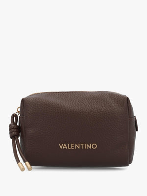 Valentino Bags Saphira Relove Soft Moro Cosmetic Case