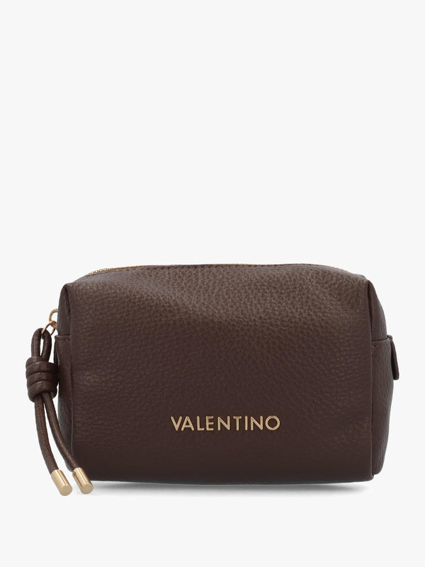 Valentino Bags Saphira Relove Soft Moro Cosmetic Case