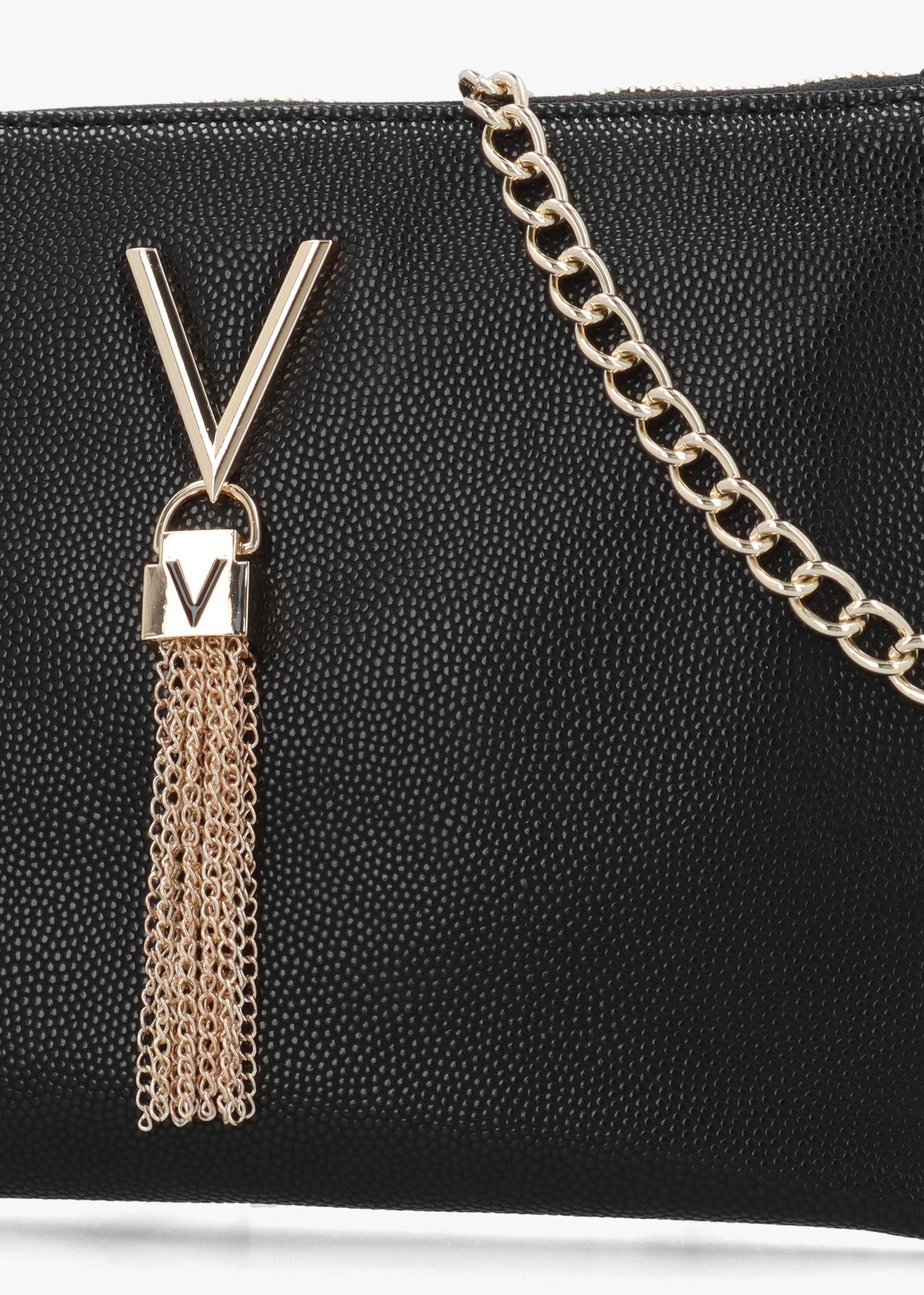 Valentino Bags UK EXCLUSIVE Divina Black Shoulder Bag