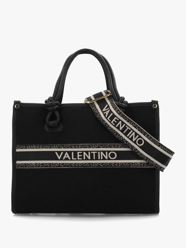 Valentino Bags Winter Aella Nero Shopper Bag