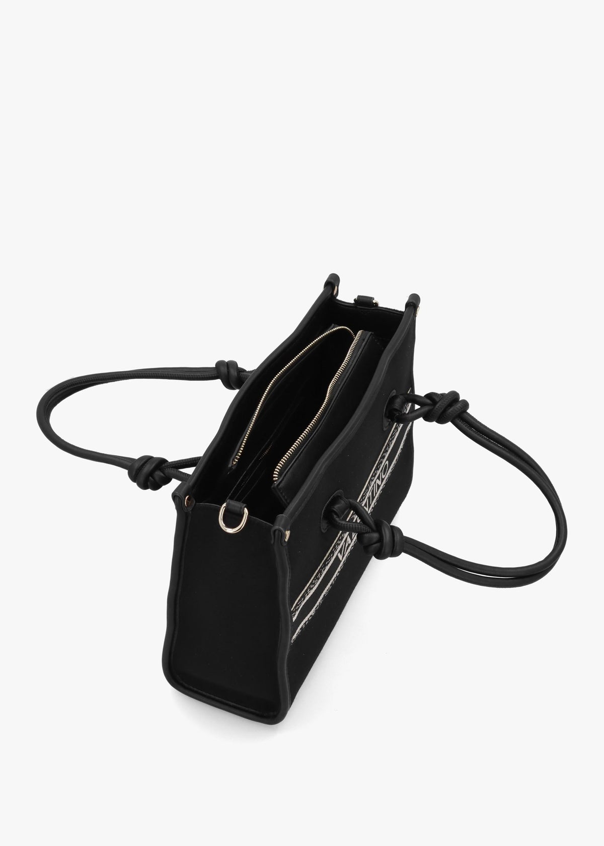 Valentino Bags Winter Aella Nero Shopper Bag