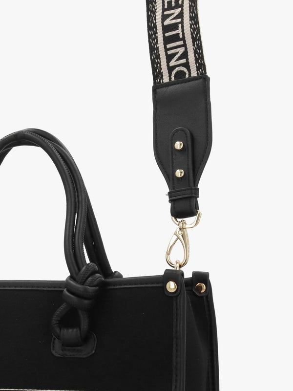 Valentino Bags Winter Aella Nero Shopper Bag