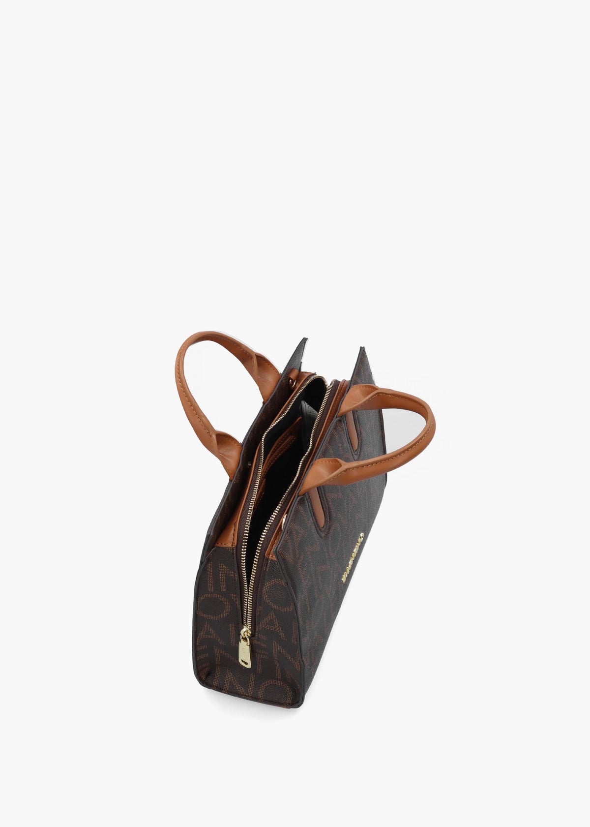 Regina Relove Mornogram Brown Tote Bag
