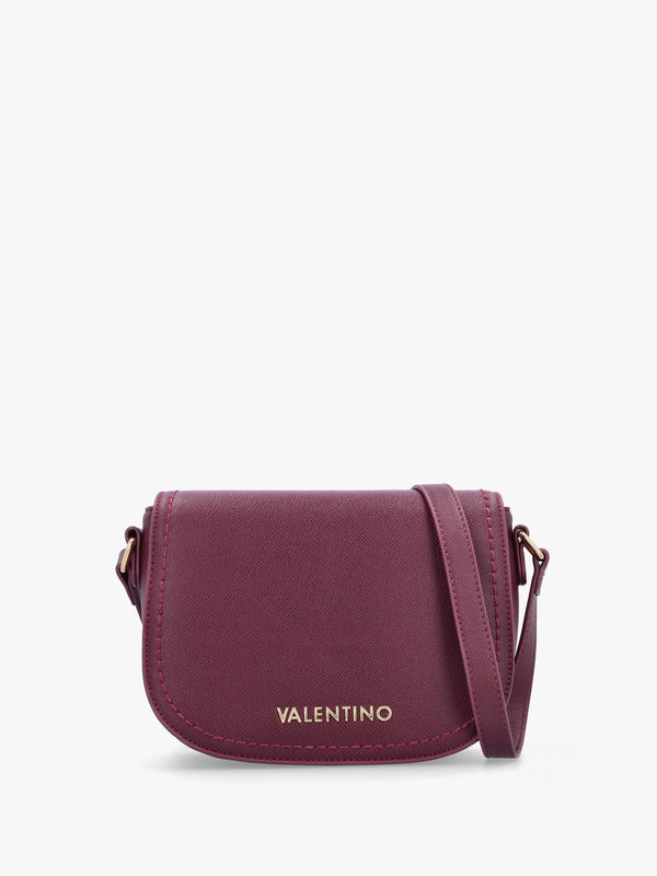 Super Flap Burgundy Satchel Bag