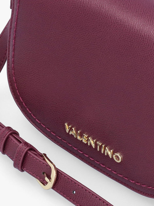 Super Flap Burgundy Satchel Bag