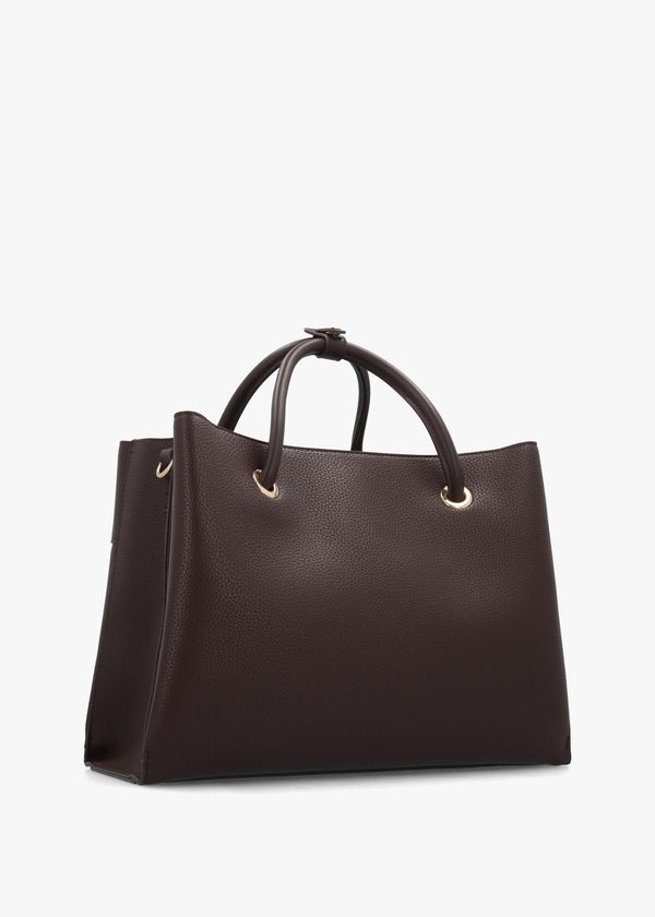 Alexia Mono Logo Strap Tote Bag