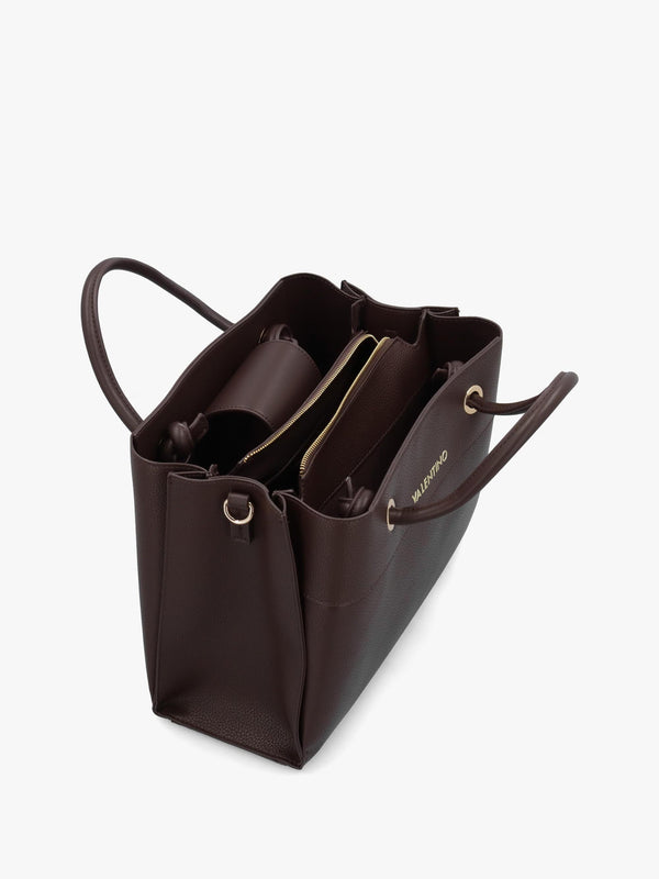 Alexia Mono Logo Strap Tote Bag