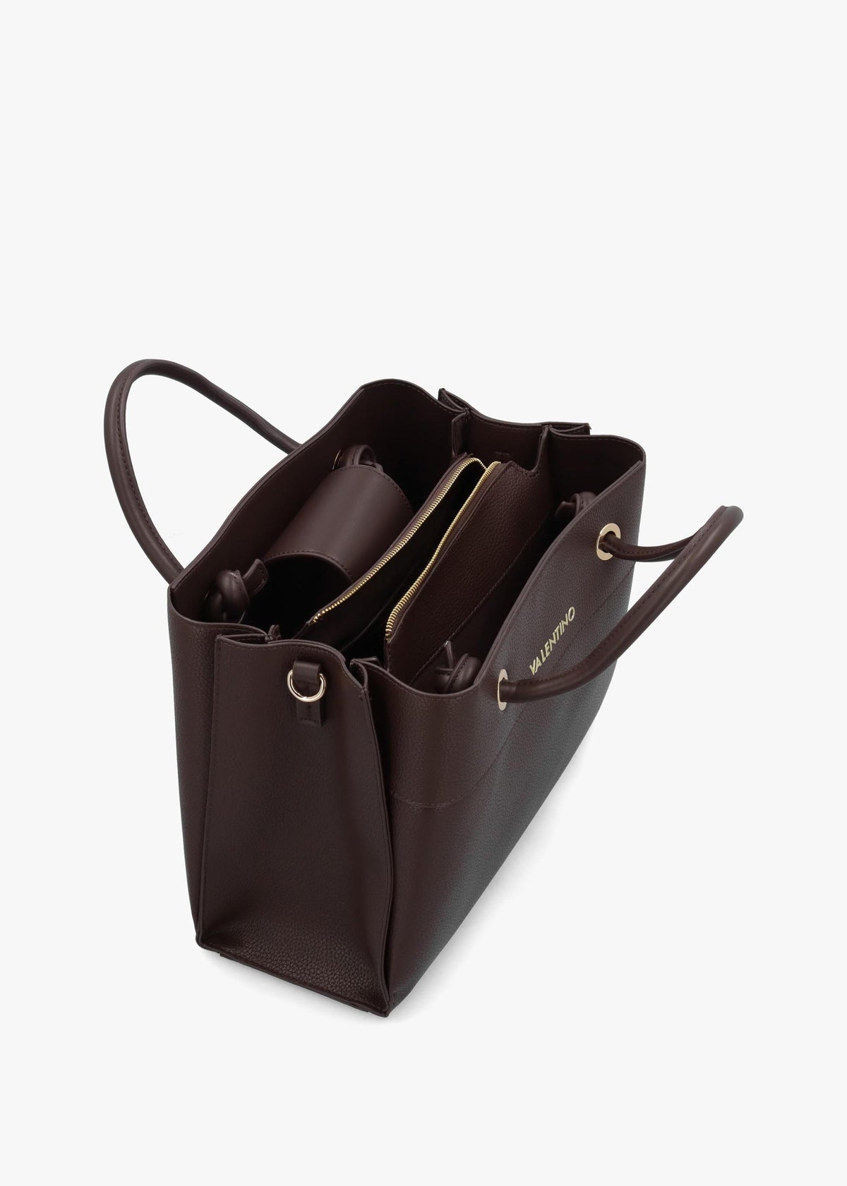 Alexia Mono Logo Strap Tote Bag