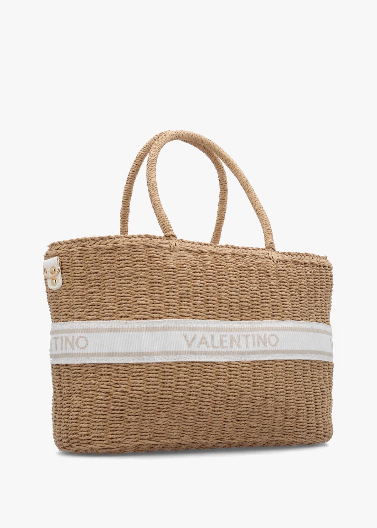 Boho Naturale Bianco Woven Shopper Bag