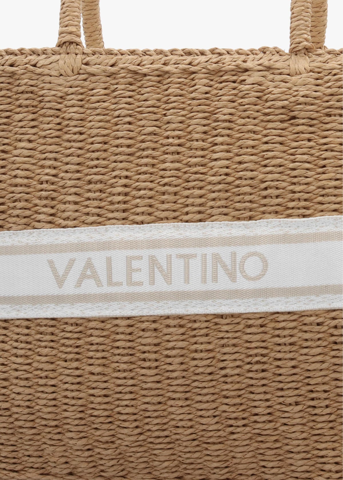 Boho Naturale Bianco Woven Shopper Bag