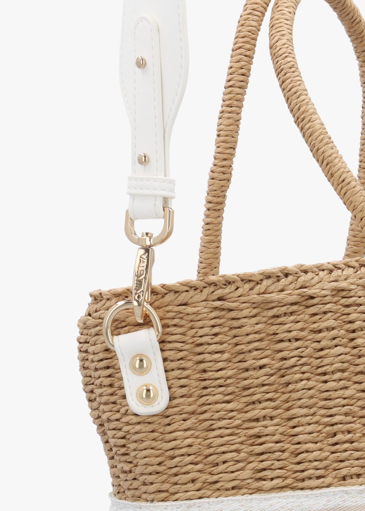 Boho Naturale Bianco Woven Shopper Bag