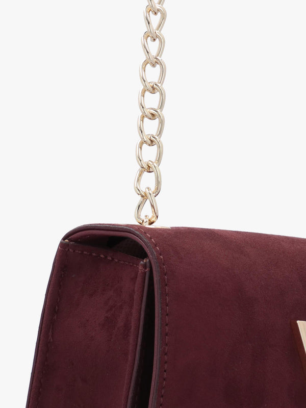 Divina Winter Bordeaux Shoulder Bag