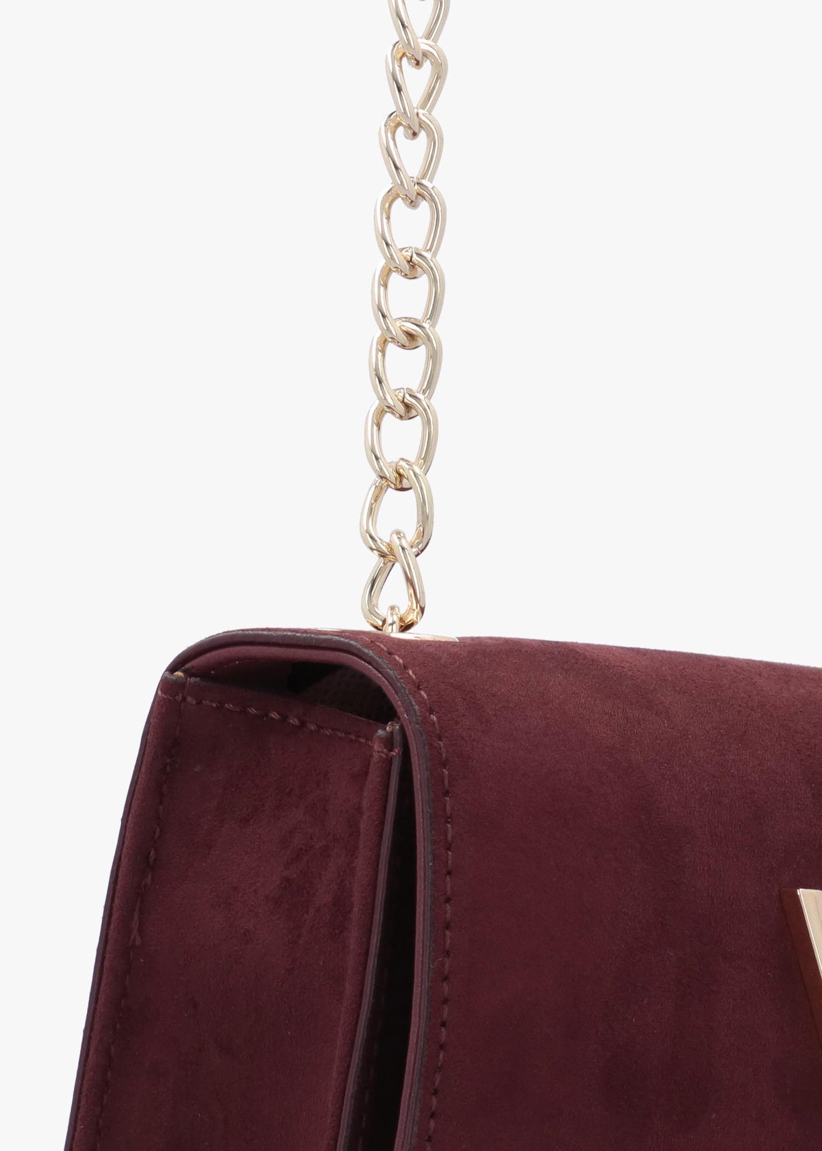 Divina Winter Bordeaux Shoulder Bag