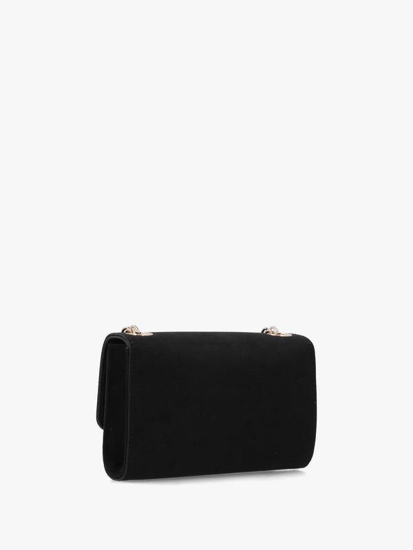 Divina Winter Black Shoulder Bag