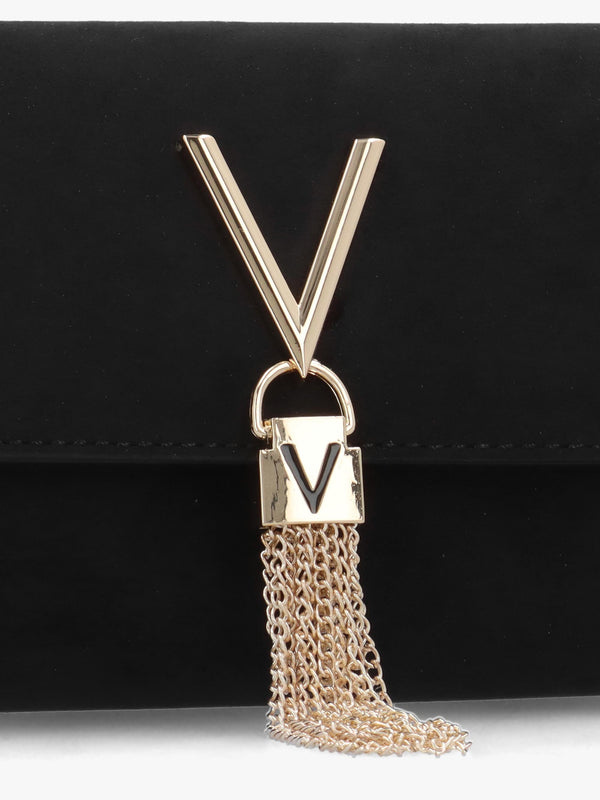 Divina Winter Black Shoulder Bag