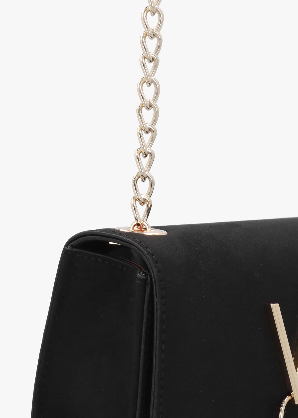 Divina Winter Black Shoulder Bag