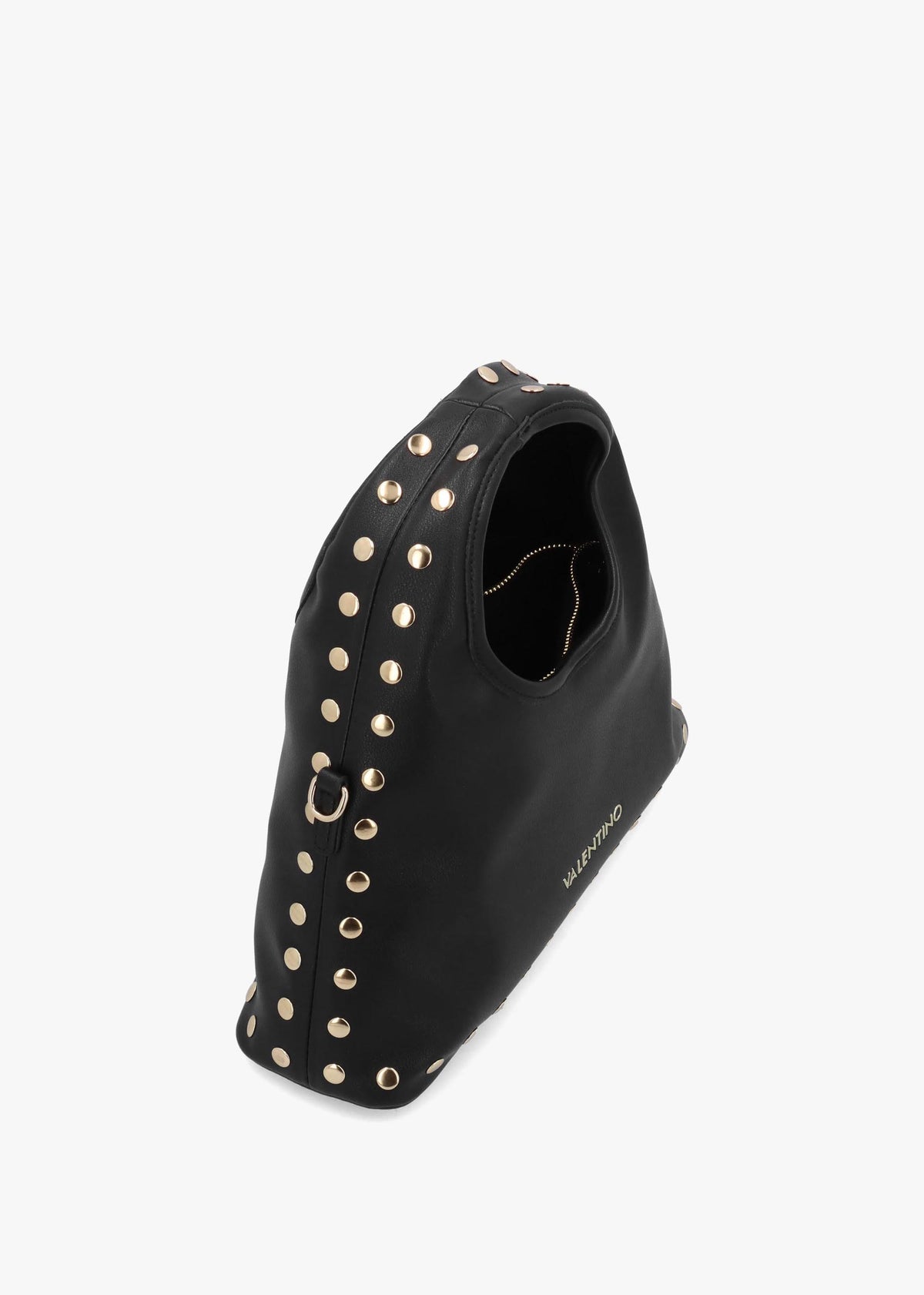 Florayne Nero Studded Hobo Bag