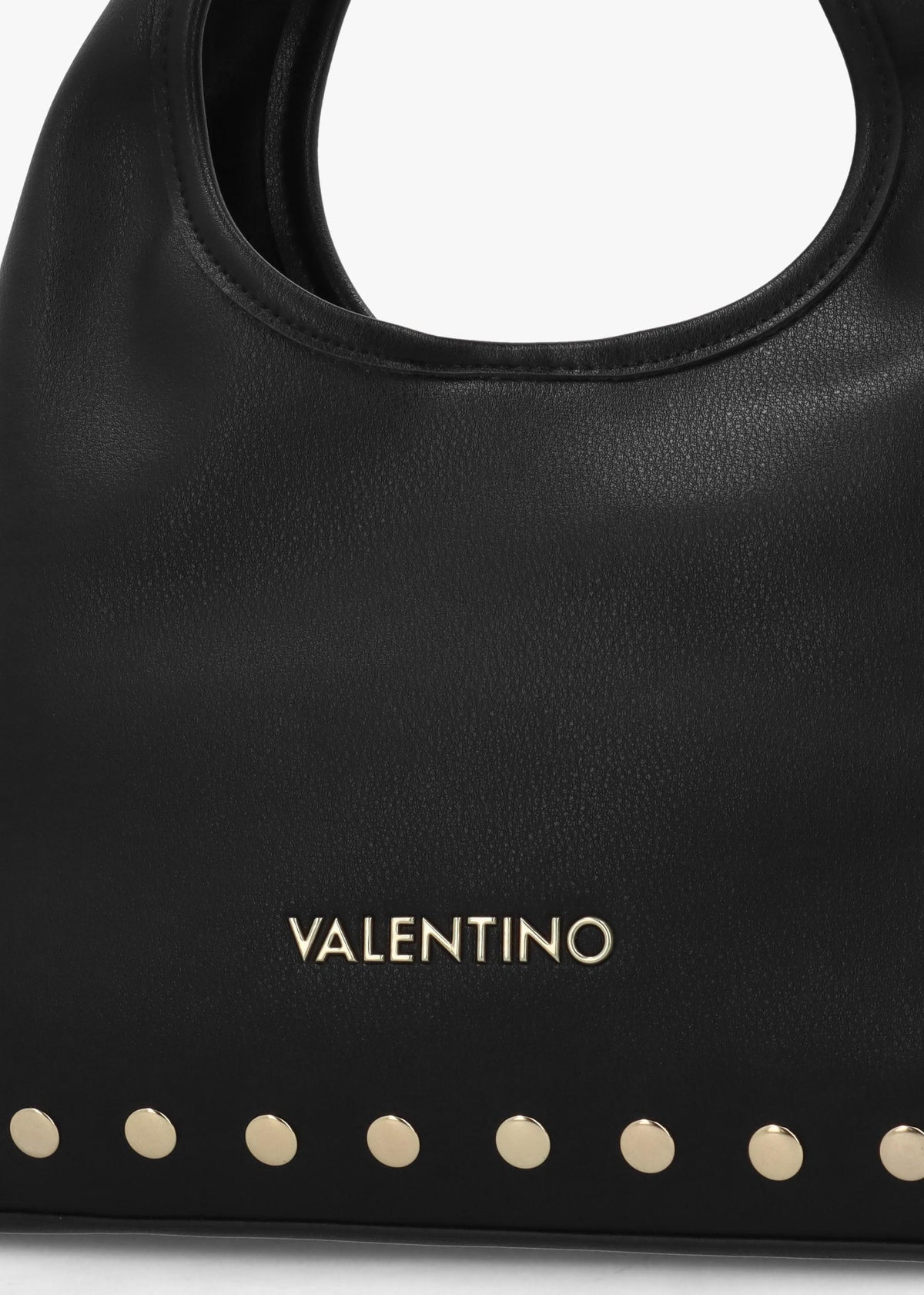 Florayne Nero Studded Hobo Bag