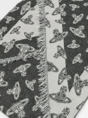 Unisex Two Point Moss Orb Scarf
