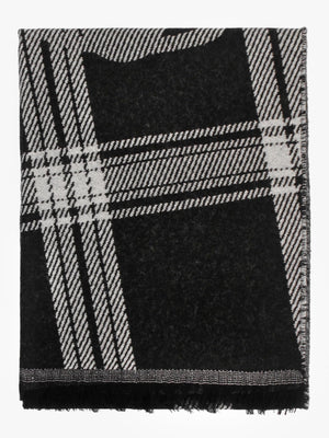 Vivienne Westwood Unisex Double Face Tartan Black Scarf