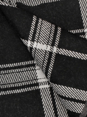 Vivienne Westwood Unisex Double Face Tartan Black Scarf