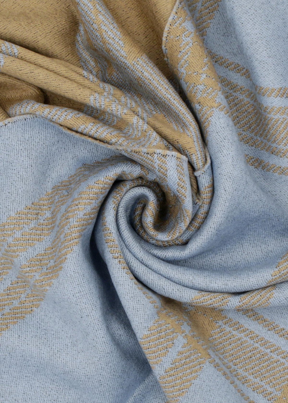 Vivienne Westwood Unisex Double Face Tartan Blue Scarf