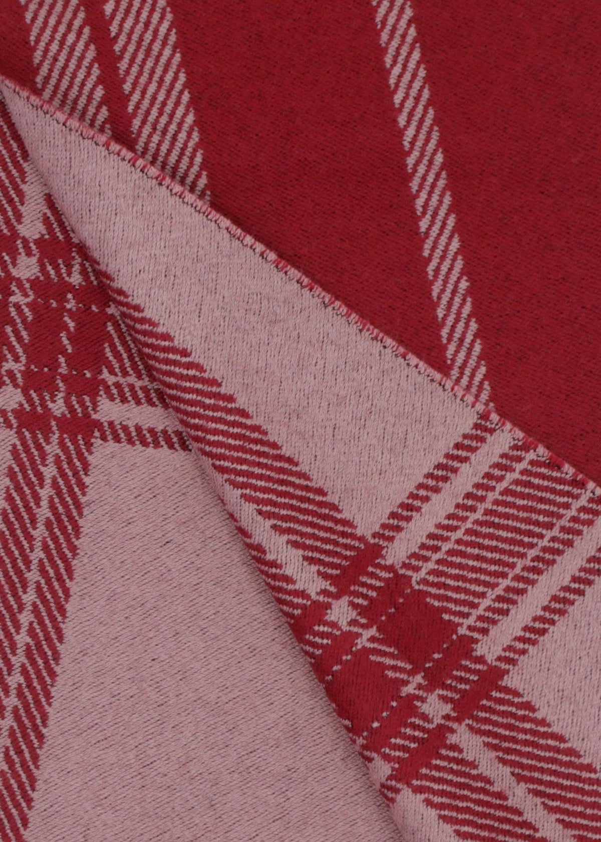 Vivienne Westwood Unisex Double Face Tartan Red Scarf