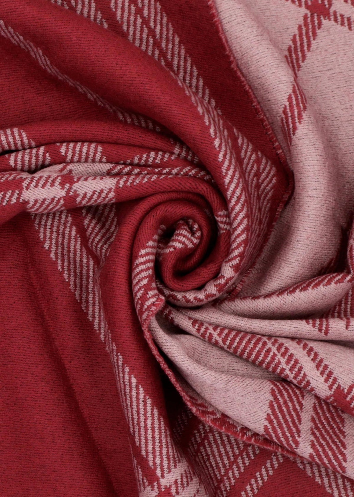 Vivienne Westwood Unisex Double Face Tartan Red Scarf