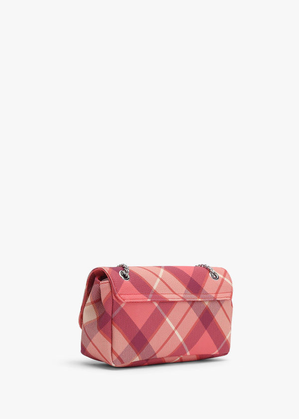 Chain Fraser Pink Cross-Body Purse Bag