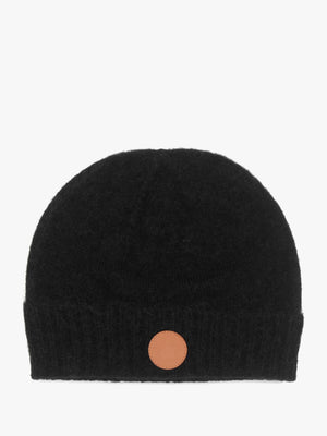 Vivienne Westwood Unisex Fluffy Black Beanie Hat