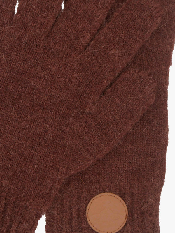 Vivienne Westwood Unisex Fluffy Tobacco Gloves