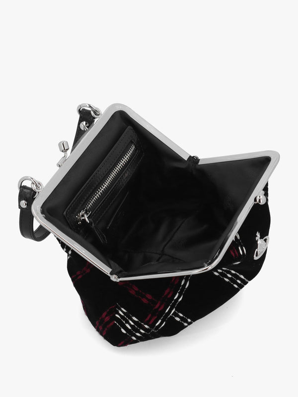 Vivienne Westwood Granny Frame Black Multicolour Purse