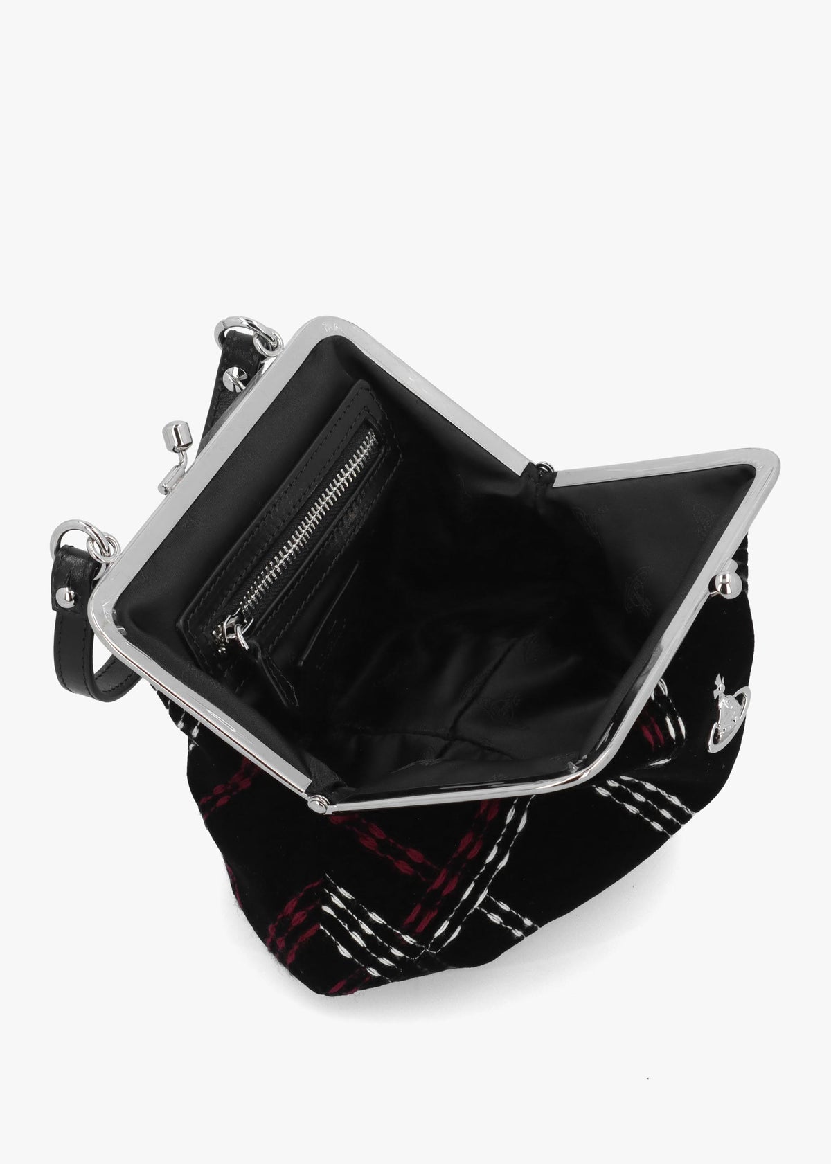 Vivienne Westwood Granny Frame Black Multicolour Purse