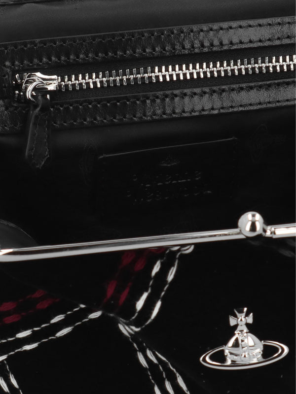 Vivienne Westwood Granny Frame Black Multicolour Purse