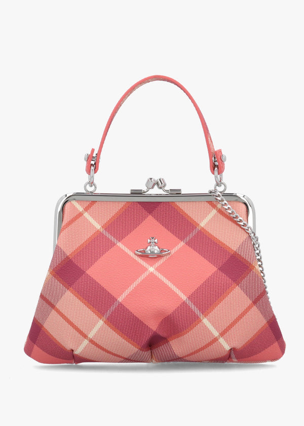 Granny Frame Fraser Pink Purse