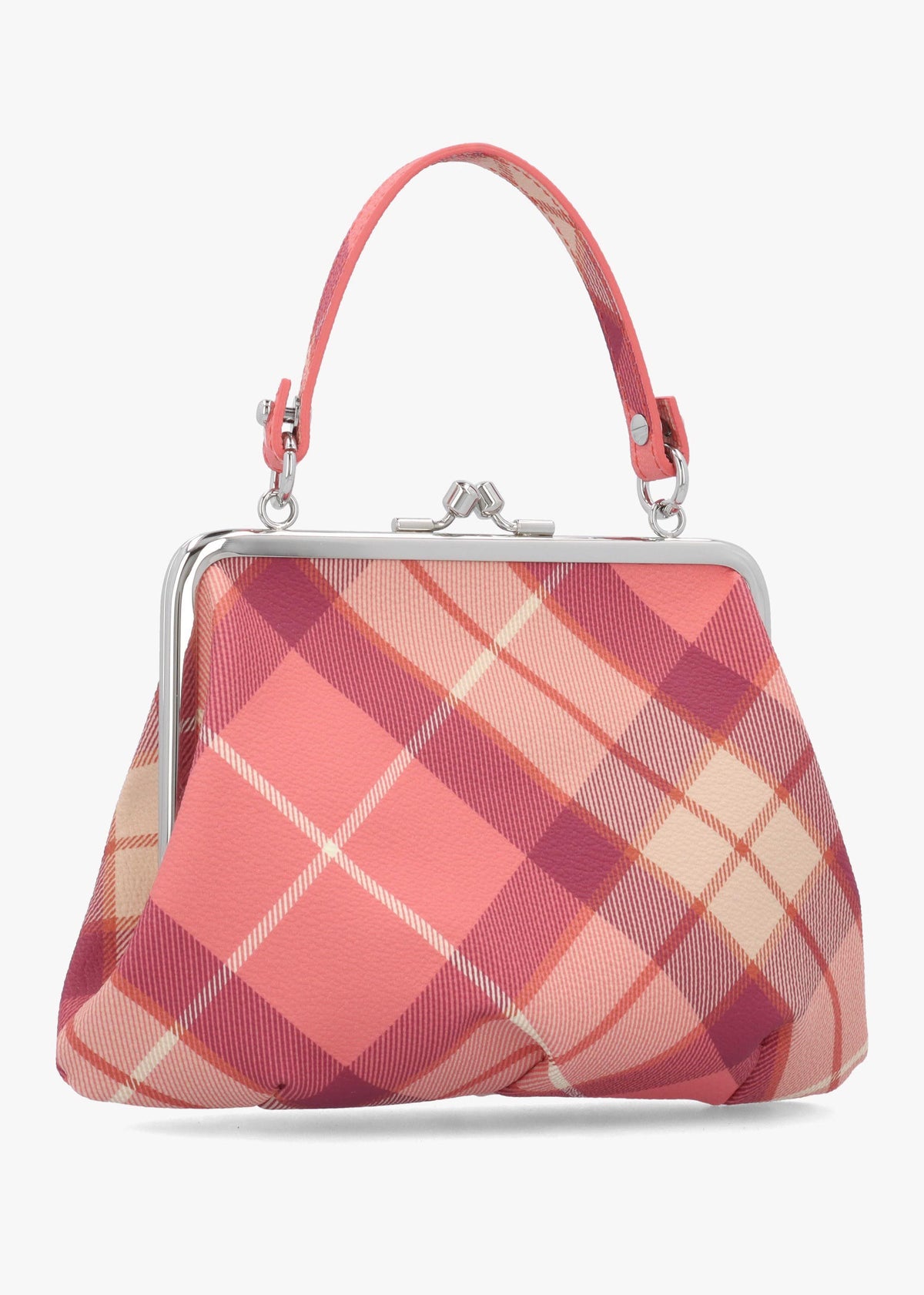 VW GRANNY FRAME PURSE NEW - Pink Fabric
