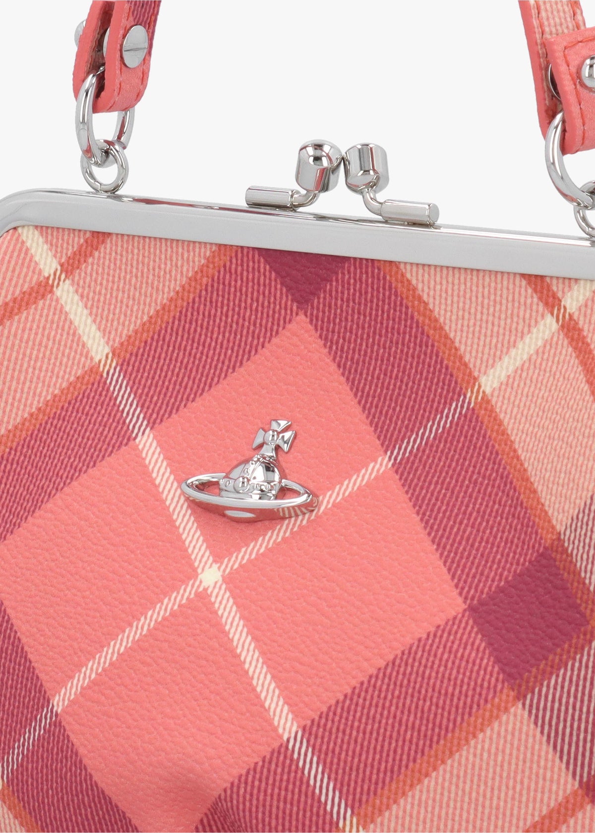 VW GRANNY FRAME PURSE NEW - Pink Fabric