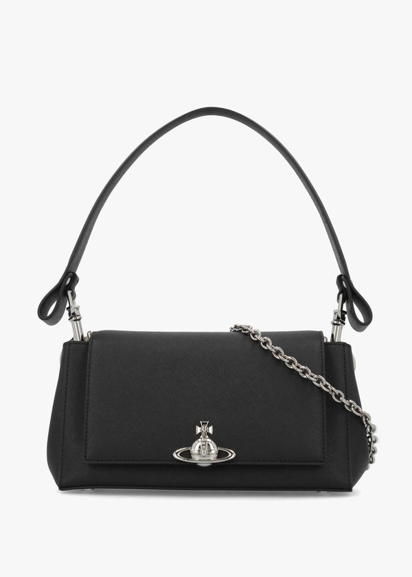 Hazel Medium II Black Shoulder Bag