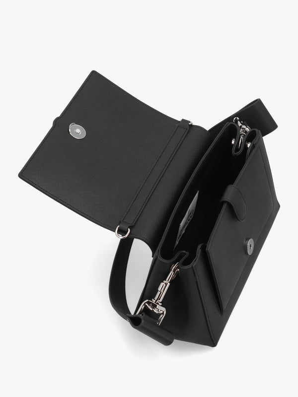 VW HAZEL MEDIUM BAG 2 - Black Patent