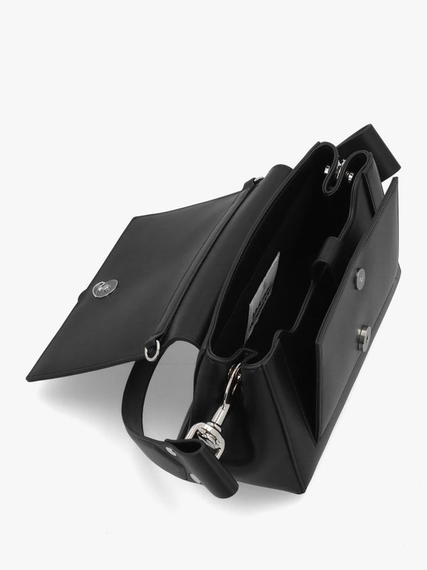 Vivienne Westwood Hazel Medium II Black Shoulder Bag