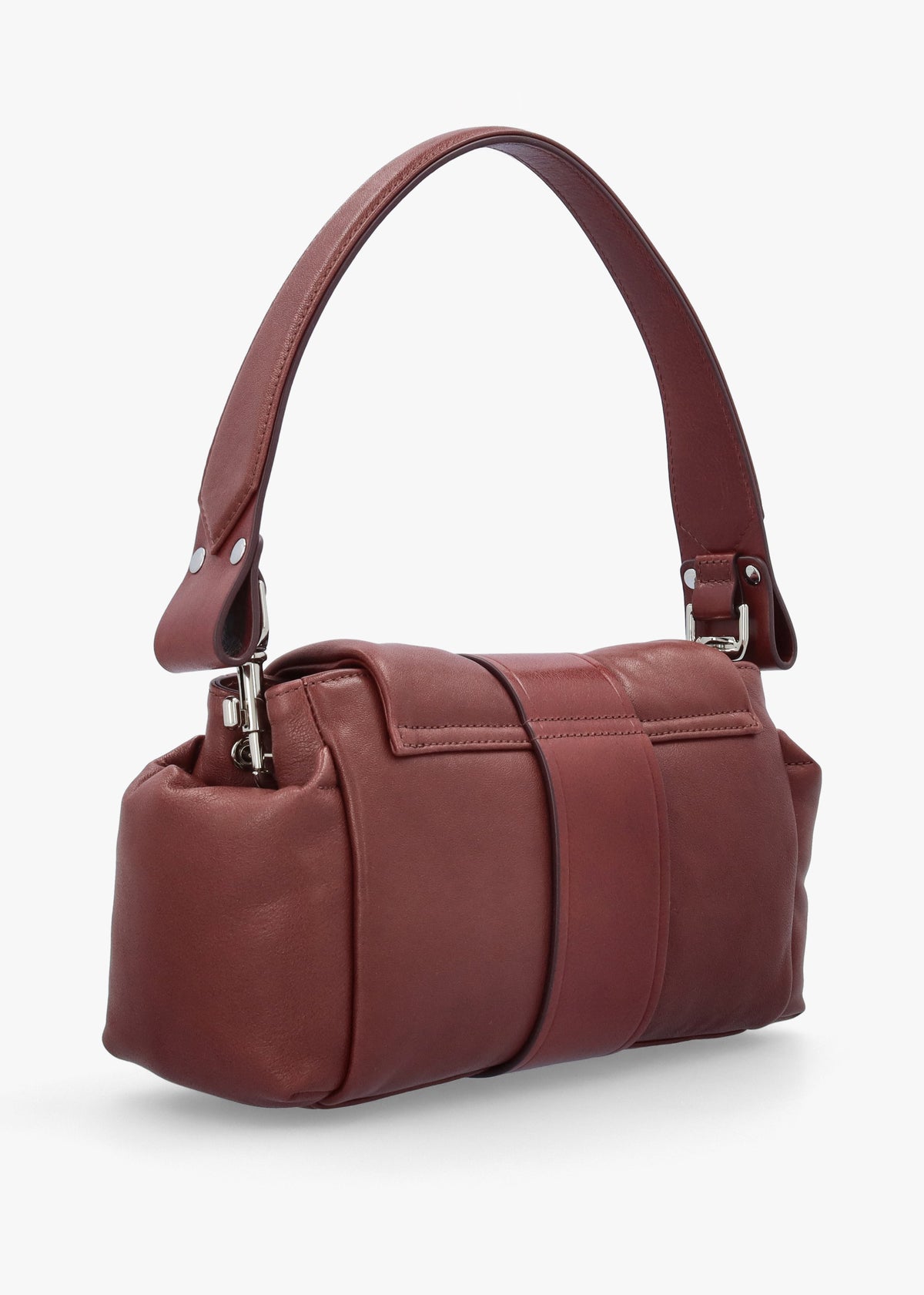 Hazel Treasure Chestnut Leather Shoulder Bag