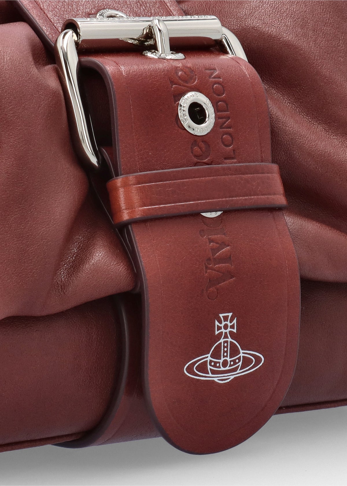 Hazel Treasure Chestnut Leather Shoulder Bag