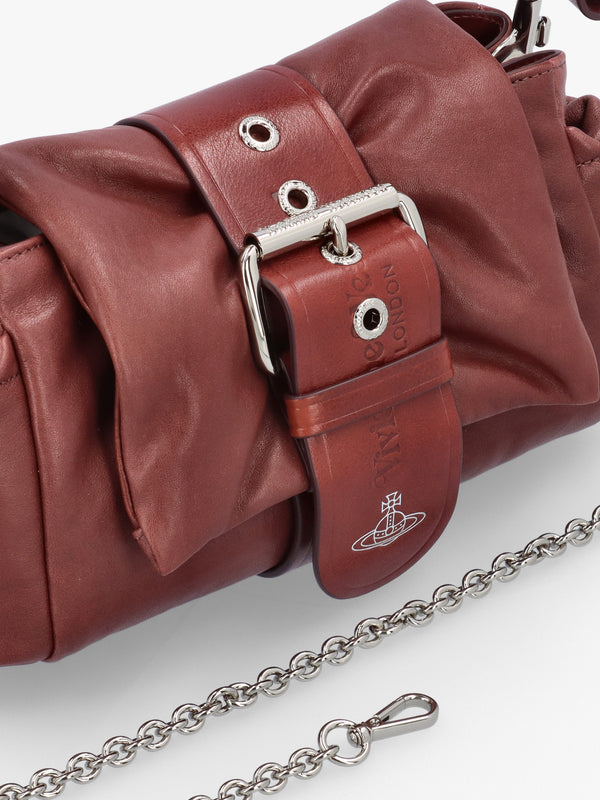 Hazel Treasure Chestnut Leather Shoulder Bag