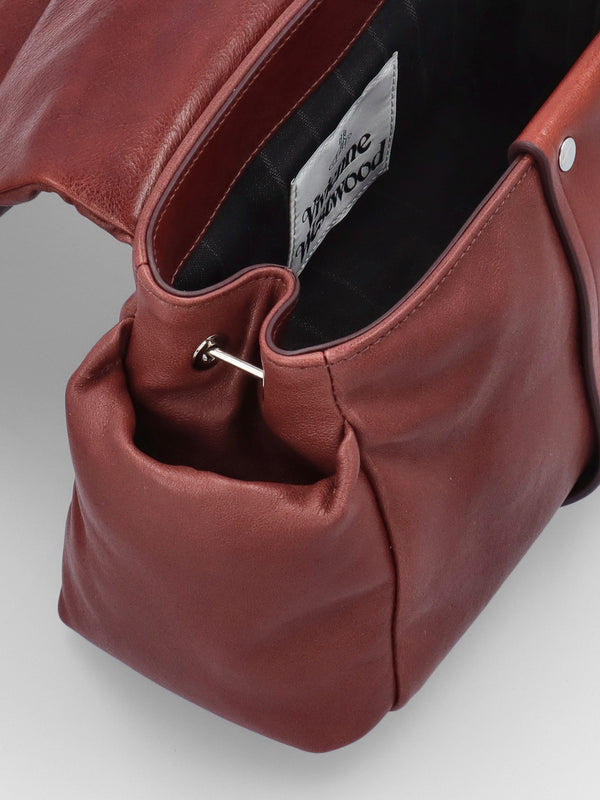 Hazel Treasure Chestnut Leather Shoulder Bag