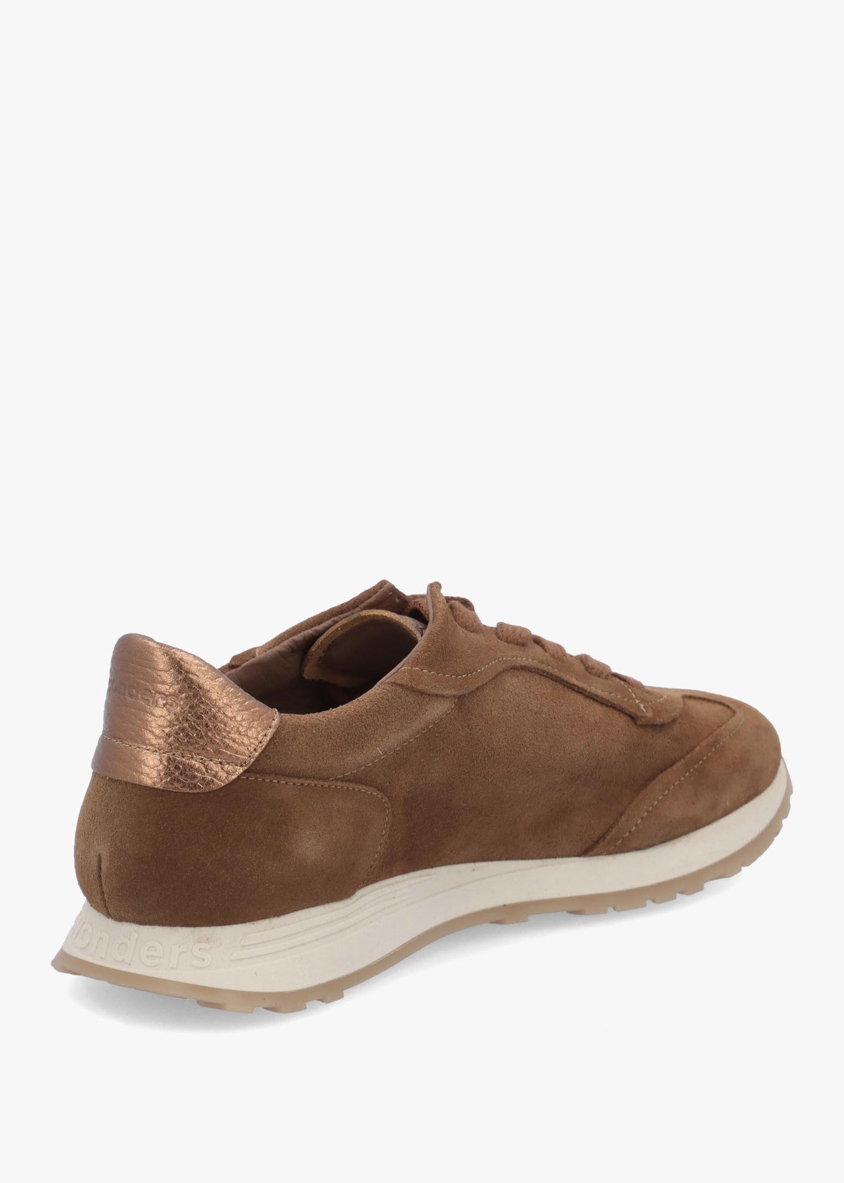 A-4811 Tan Suede Sporty Trainers
