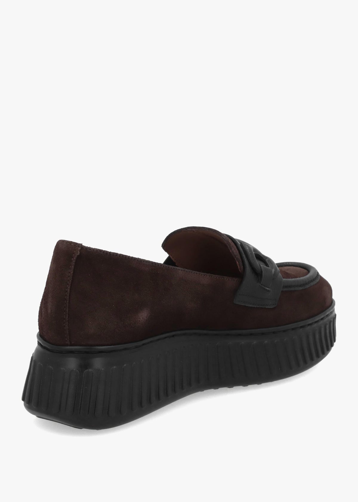 Wonders Xfly 03 Dark Brown Suede Loafers