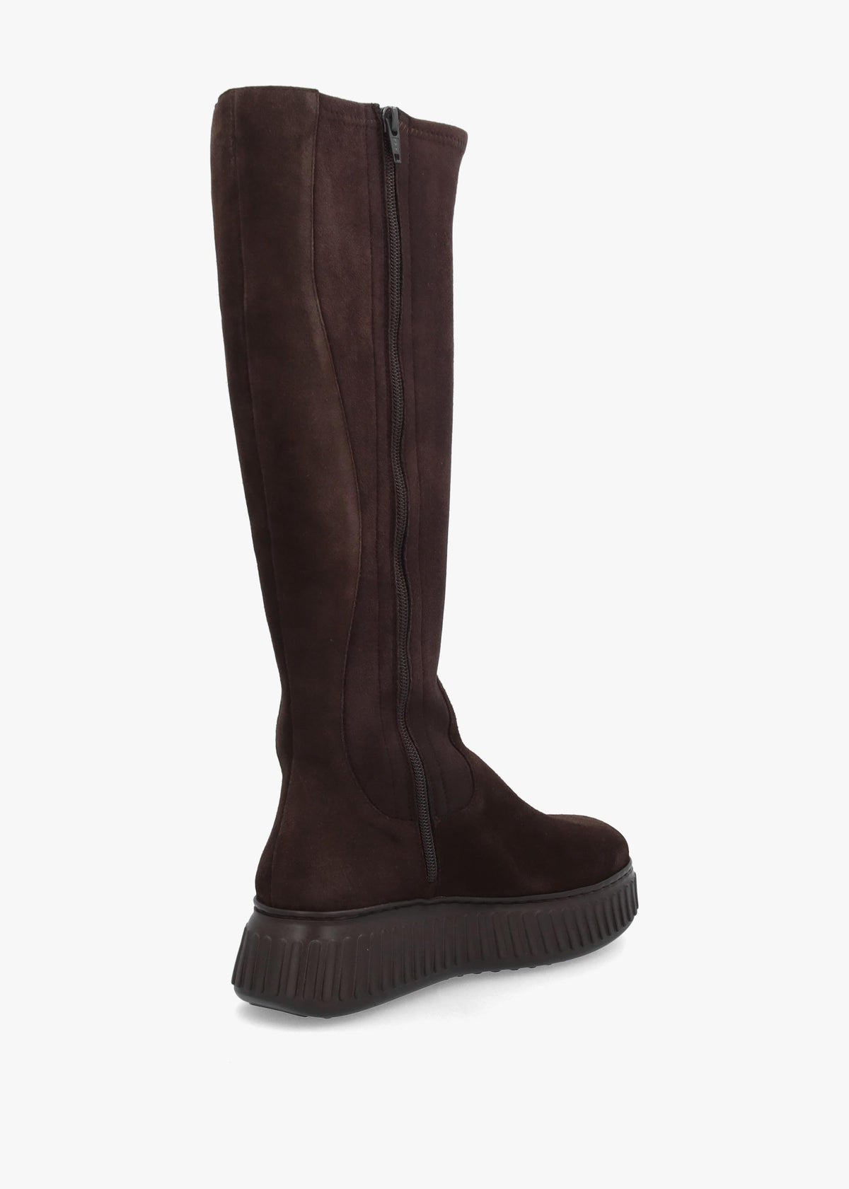 Wonders XFLY 04 Brown Suede Knee Boots